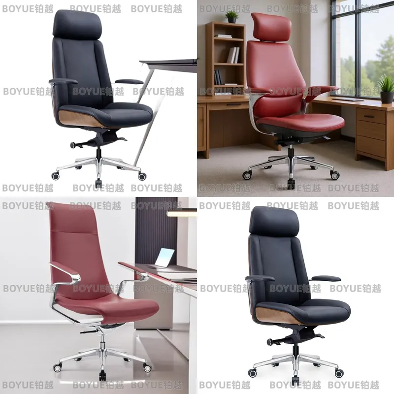Woodworking Desk Chair - Cadeira Executiva Ergonômica para Escritório com