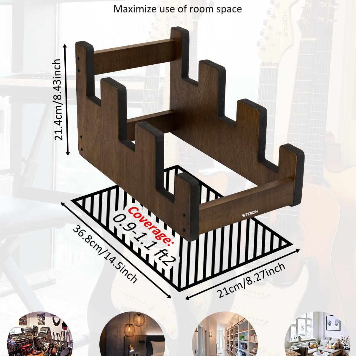 Woodworking Show - Suporte de Armazenamento em Madeira para