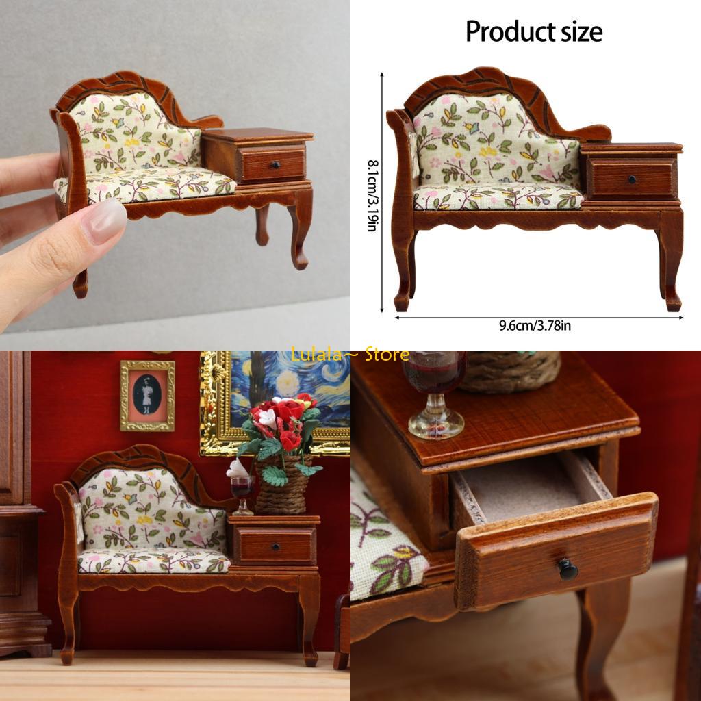 Woodworking Show - Y4QA Espreguiçadeira miniatura 1 12 casas