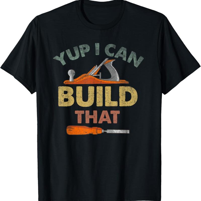 Woodworking Quote - Sim, eu posso construir isso, citação