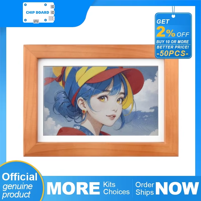 Woodworking Show - Waveshare ESP32-S3 PhotoPainter: display de papel