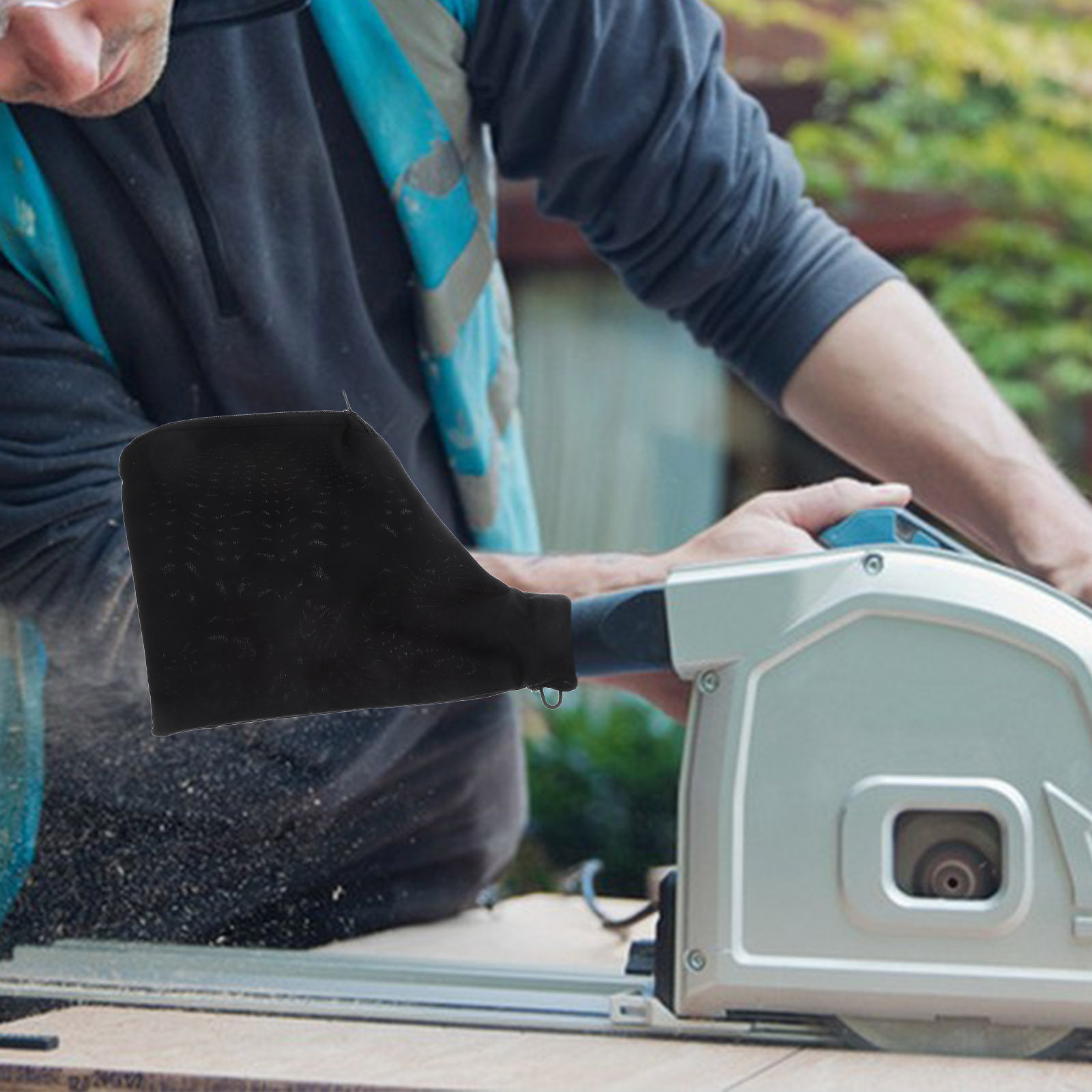 Woodworking Power Tools - Saco Coletor de Pó Universal Preto