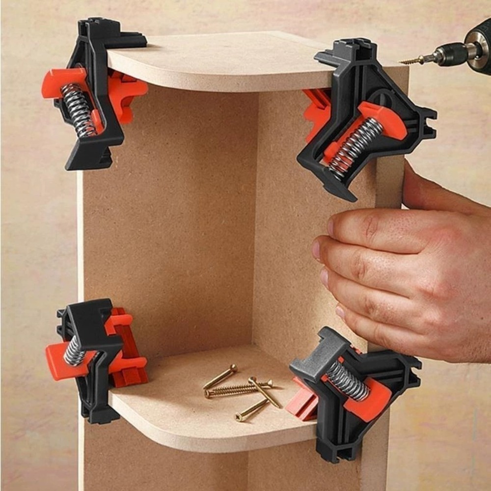 4 peças 90 °   Grampo de Canto - Furniture And Woodworking avaliação e preço