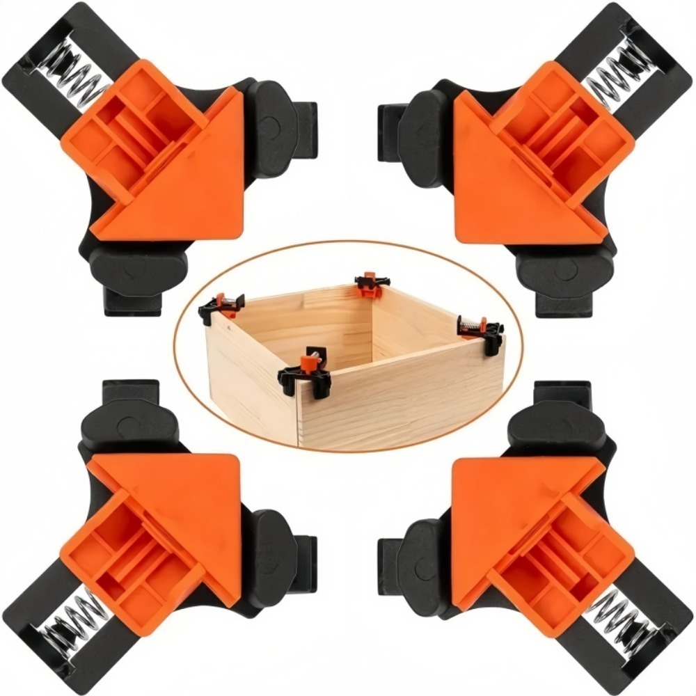 4 peças 90 °   Grampo de Canto - Furniture And Woodworking avaliação e preço