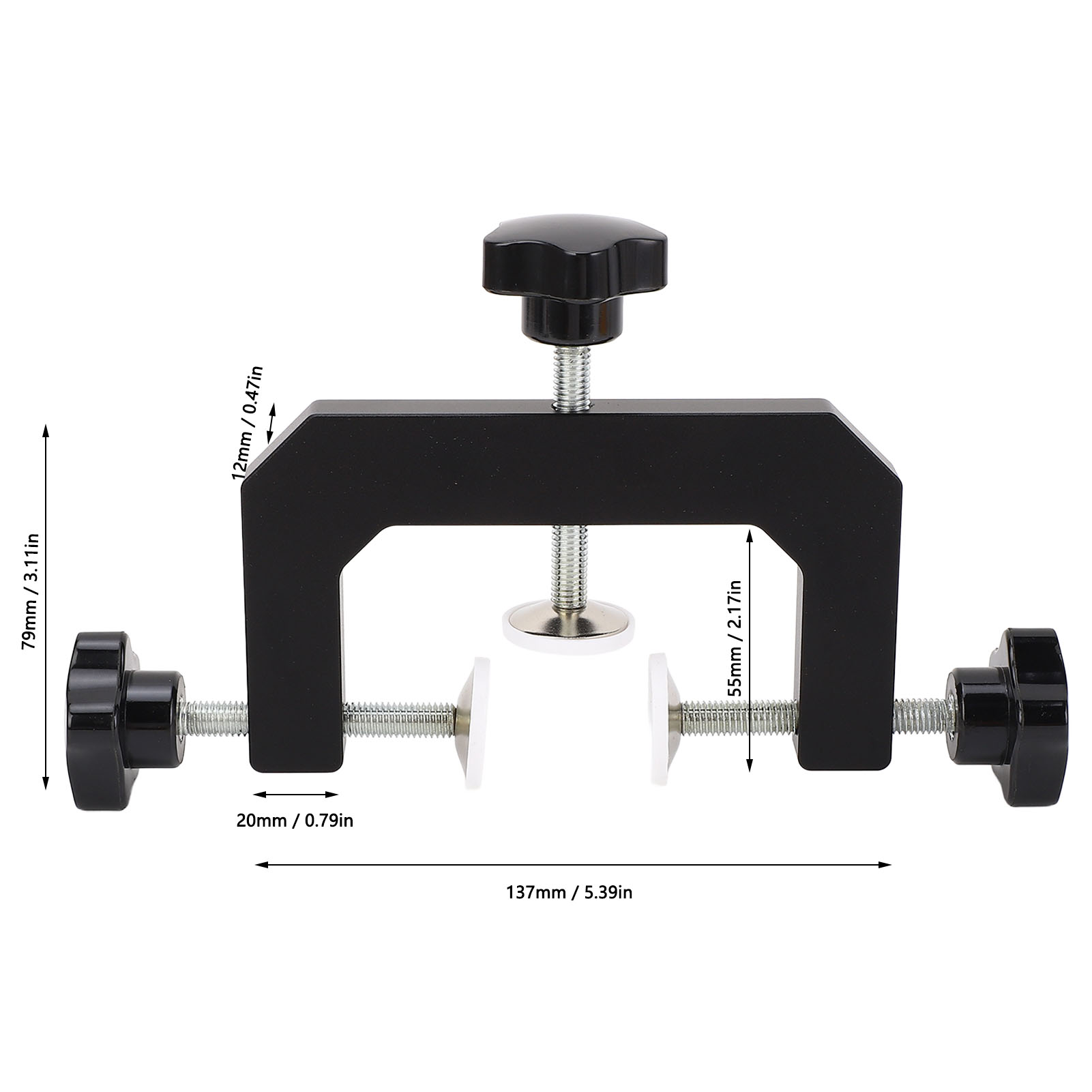 Grampo G de 3 Vias em Liga de  - Woodworking Edge avaliação e preço