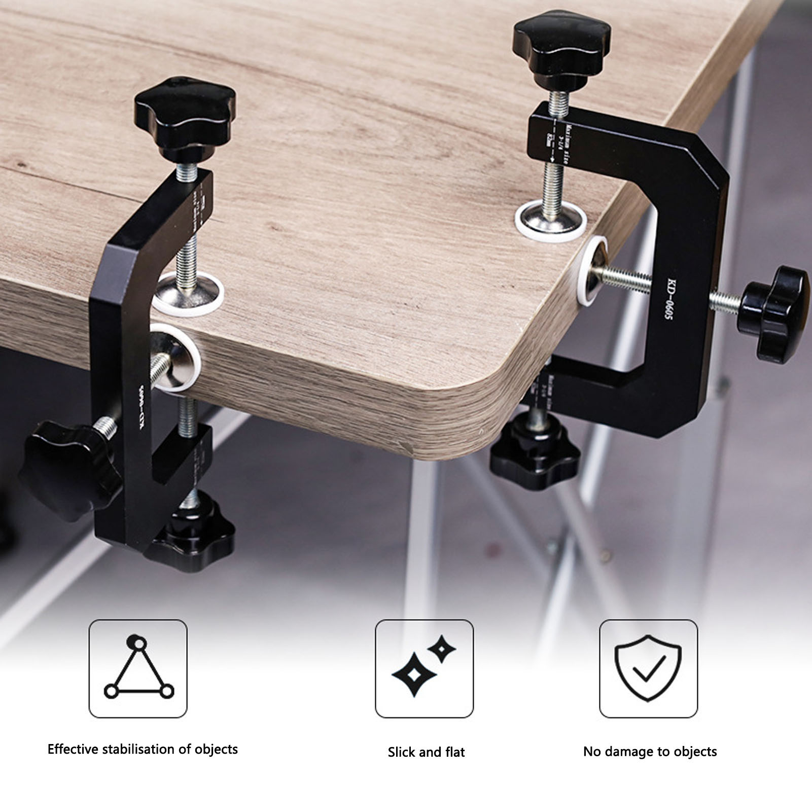 Grampo G de 3 Vias em Liga de  - Woodworking Edge avaliação e preço