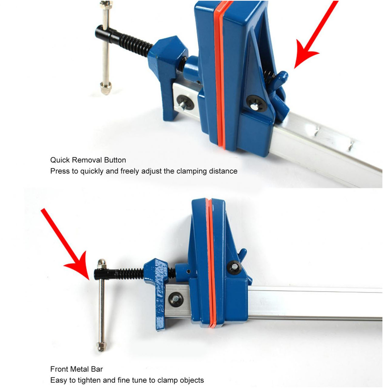 1PC Grampo F de 188cm para Mar - Furniture And Woodworking avaliação e preço