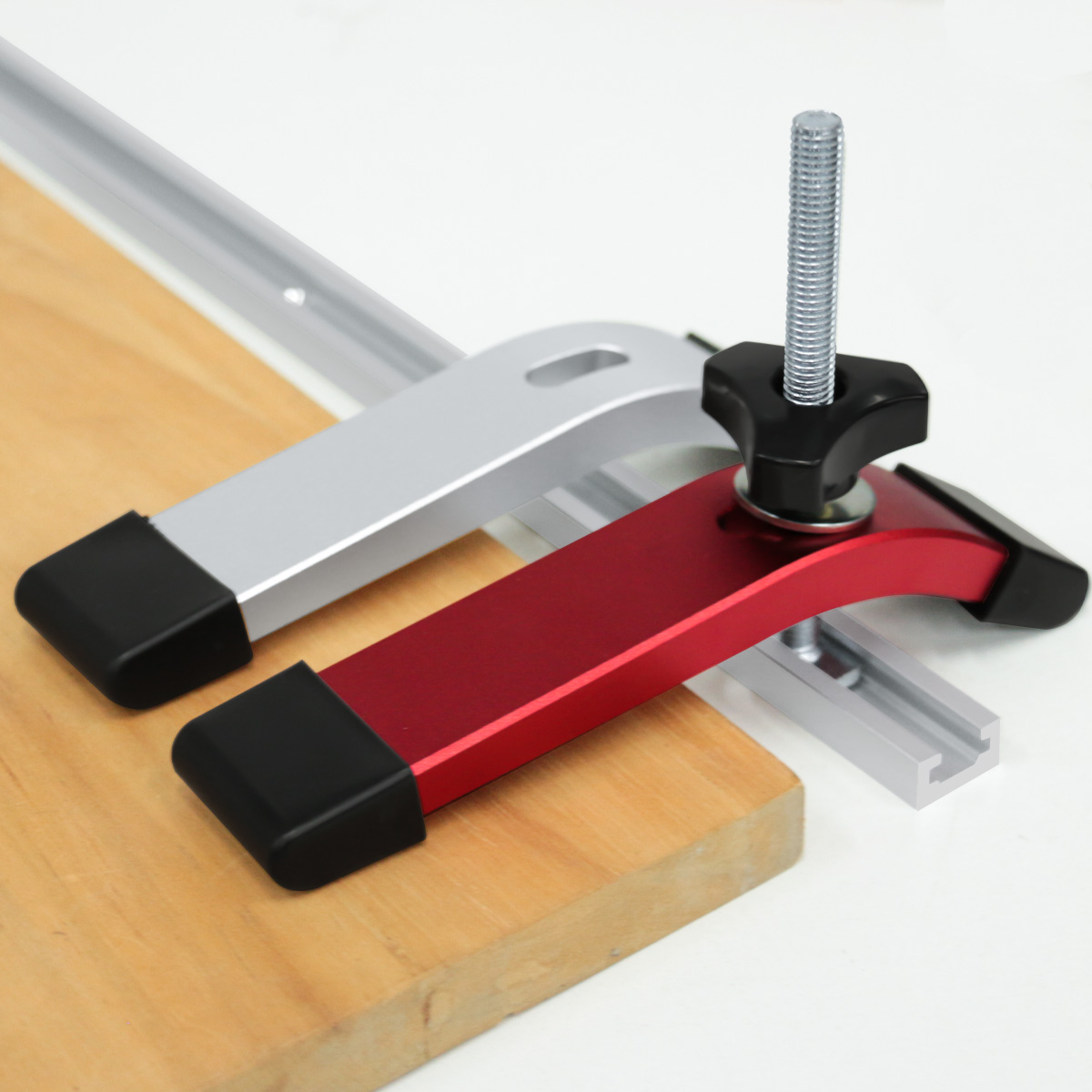 1pc t-track hold down braçadei - Woodworking Joinery avaliação e preço