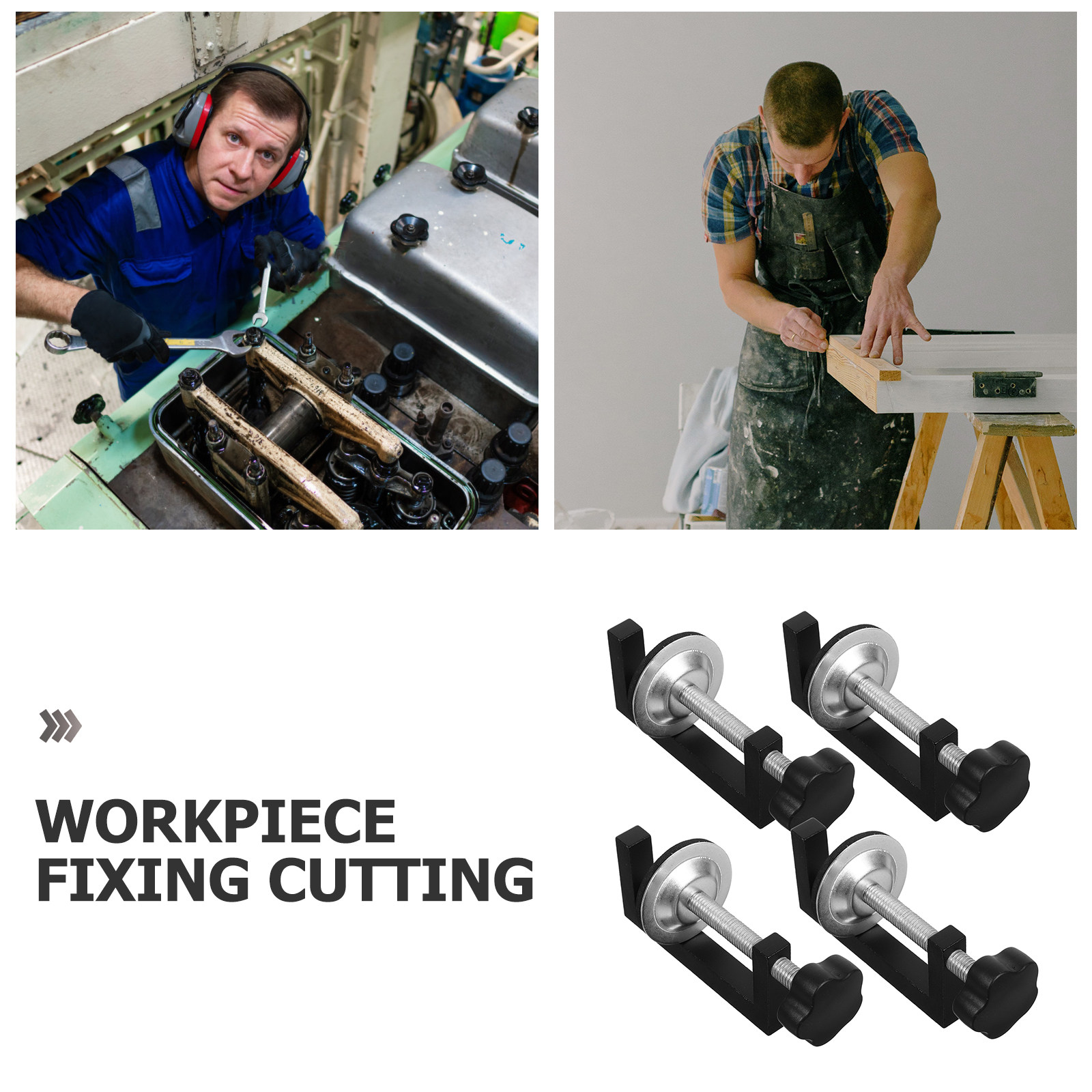 4 Peças de Grampos de Fixação  - Furniture And Woodworking avaliação e preço