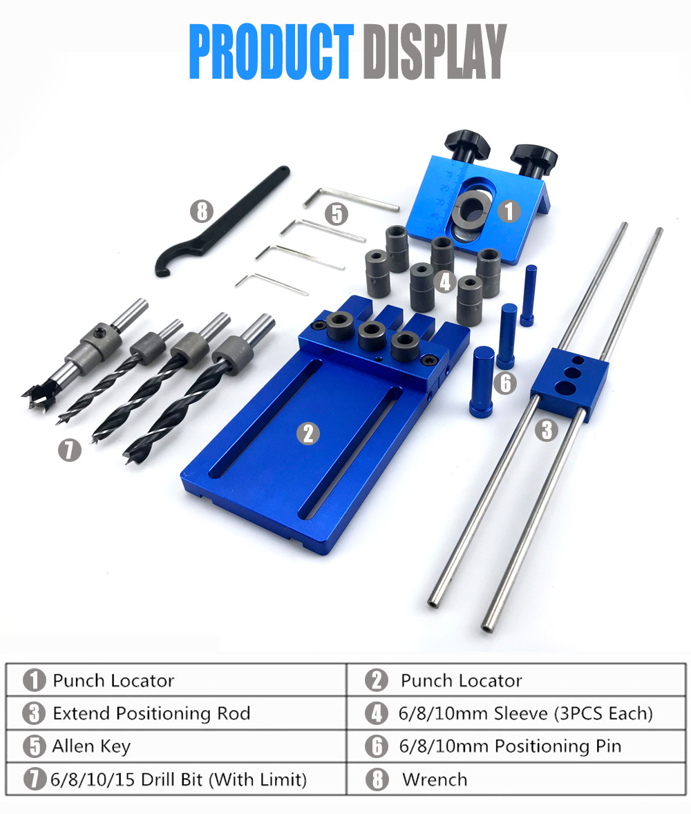 Furador 3 em 1, localizador de - Furniture And Woodworking avaliação e preço
