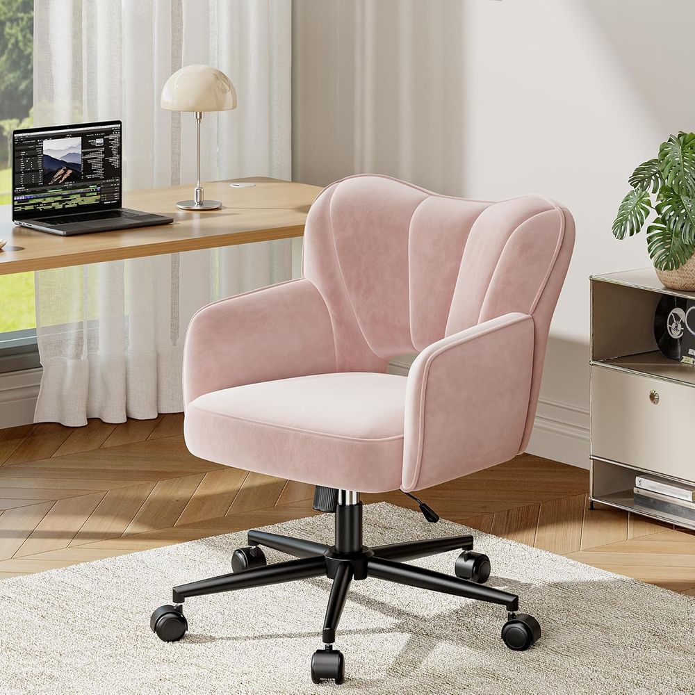 Cadeira de Escritório Rosa com - Woodworking Desk Chair avaliação e preço
